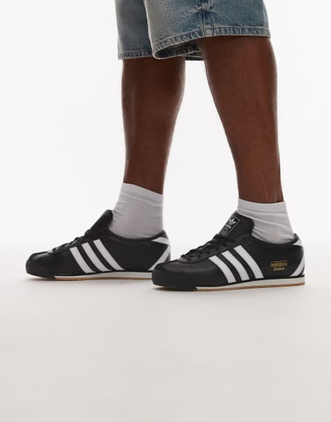 adidas Originals Italia 70s sneakers in black and white - view 1