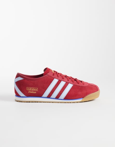 adidas Originals Italia 70s sneakers in red and blue - view 1