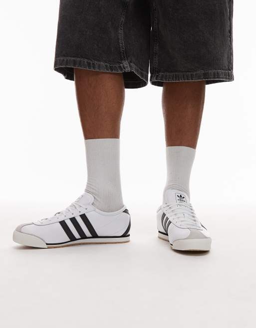 adidas Originals – Italia – Biało-czarne buty sportowe