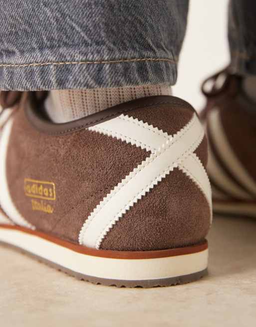 adidas Originals – Italia – Sneaker im Stil der 70er in Braun und Wollweiß , 4 von 5