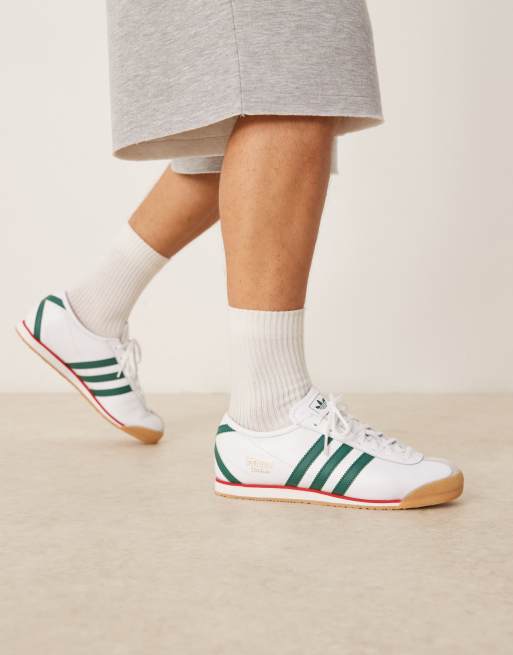 adidas Originals - Italia - Sneakers in wit en groen