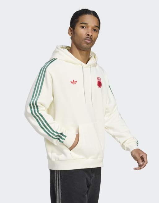 adidas Originals - Italië - Hoodie in gebroken wit