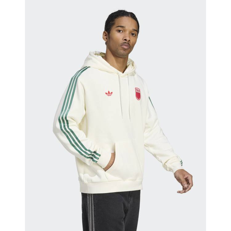 adidas Originals Italy hoodie in off white ASOS