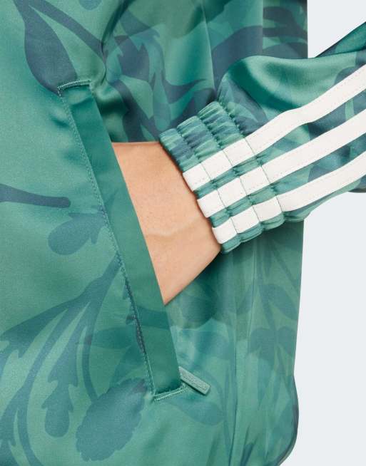 adidas Originals Italy track top in green ASOS