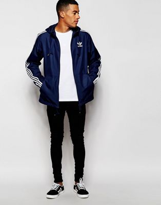 adidas originals itasca print windbreaker jacket