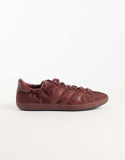 adidas Originals Jabbar Ruche trainers in tonal fox brown exclusive at ASOS - view 1