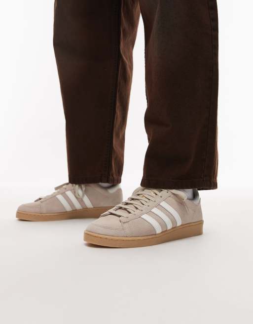 adidas Originals – Jabbar – Szaro=kremowe buty sportowe
