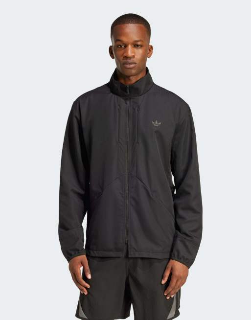adidas Originals - Jack met uitsnijding in zwart