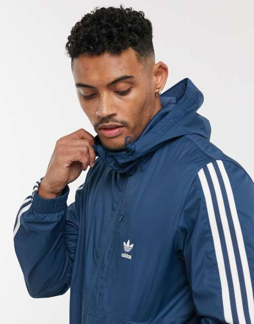 Adidas originals joggers with lock up logo in online navy