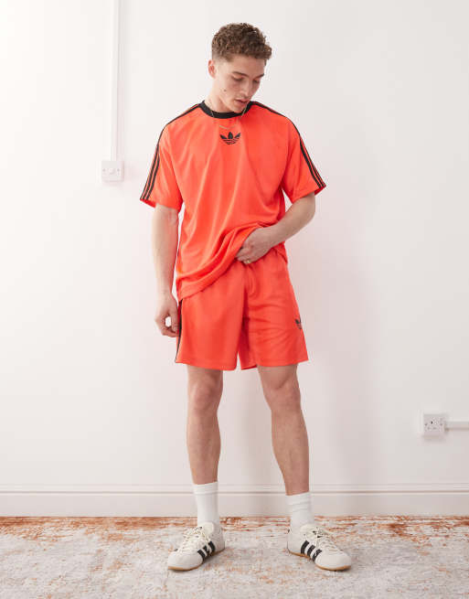 adidas Originals jacquard jersey in red | ASOS