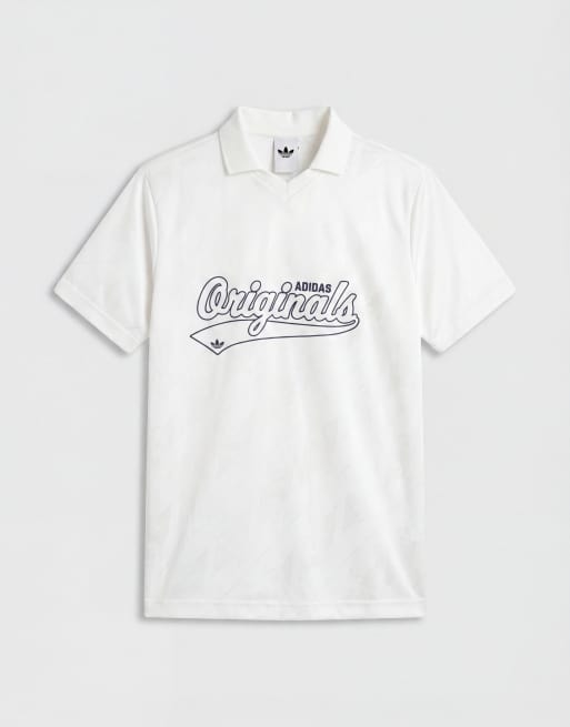 adidas Originals Jacquard-Jersey in Weiß, 6 von 7