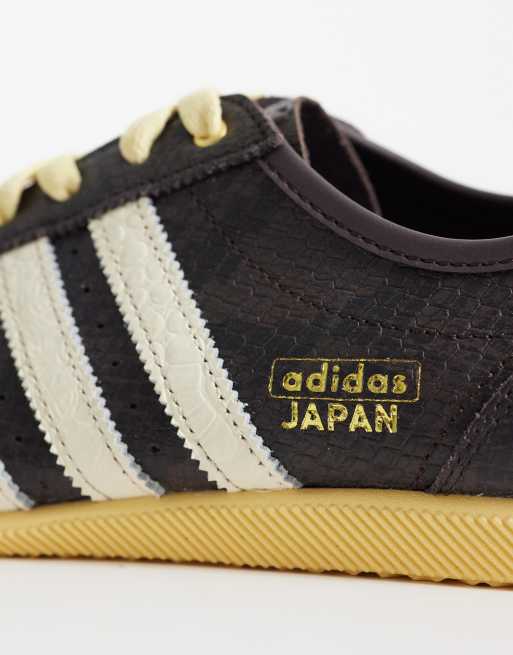 adidas Originals – Japan Decon – Sneaker in Braun mit Schlangenmuster , 3 von 5
