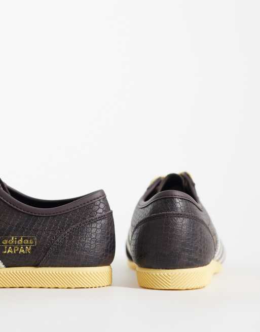 adidas Originals – Japan Decon – Sneaker in Braun mit Schlangenmuster , 4 von 5