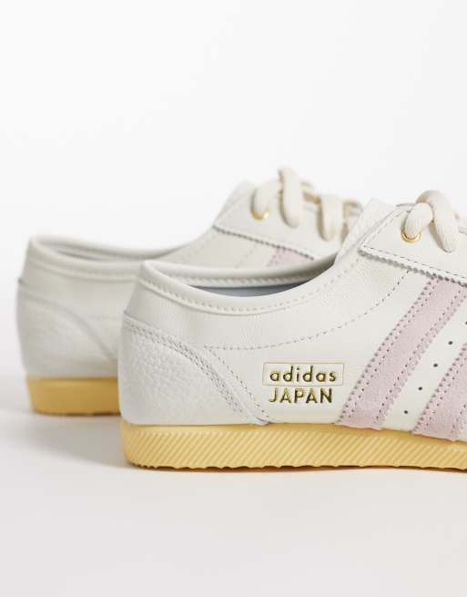adidas Originals – Japan Decon – Sneaker in Creme mit den 3 Streifen in Rosa, 3 von 5
