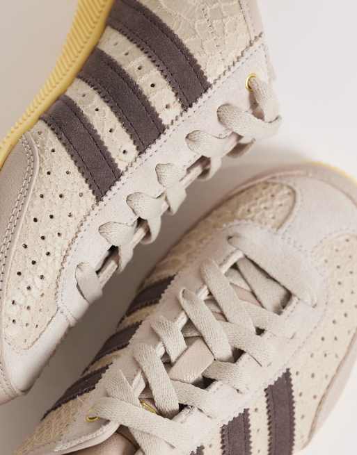 adidas Originals – Japan Decon – Sneaker in Kroko-Grau und Braun , 4 von 5