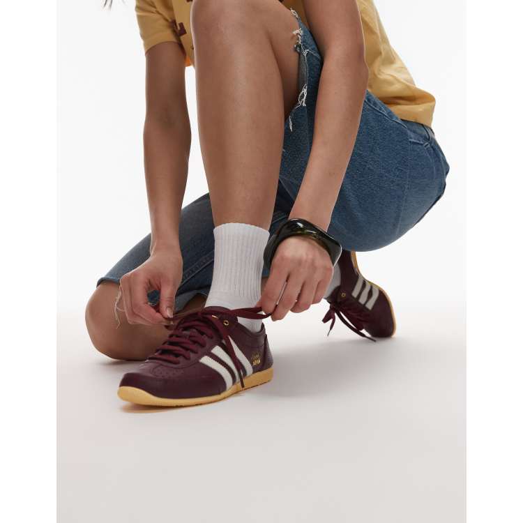 adidas Originals Japan Decon sneakers in burgundy | ASOS