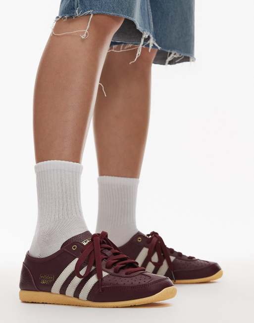 adidas Originals Japan Decon sneakers in burgundy | ASOS