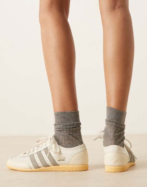adidas Originals Japan Decon sneakers in white and gray