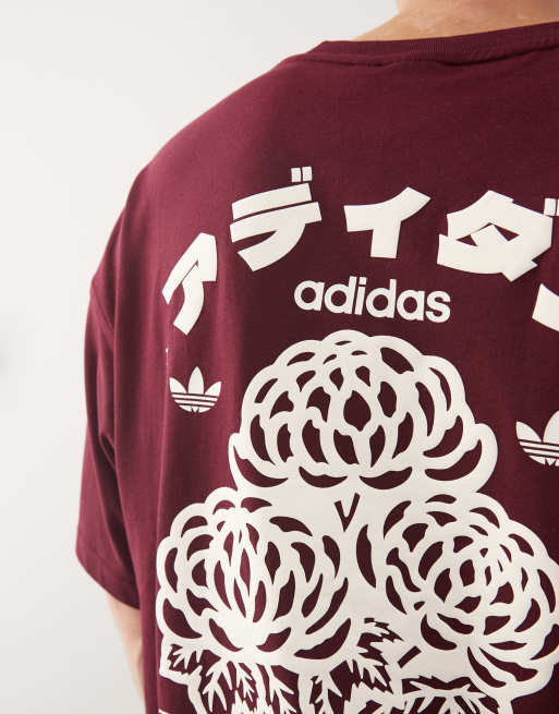 Floral Addida T Shirt Adidas Originals Floral Graphic T-shirt In
