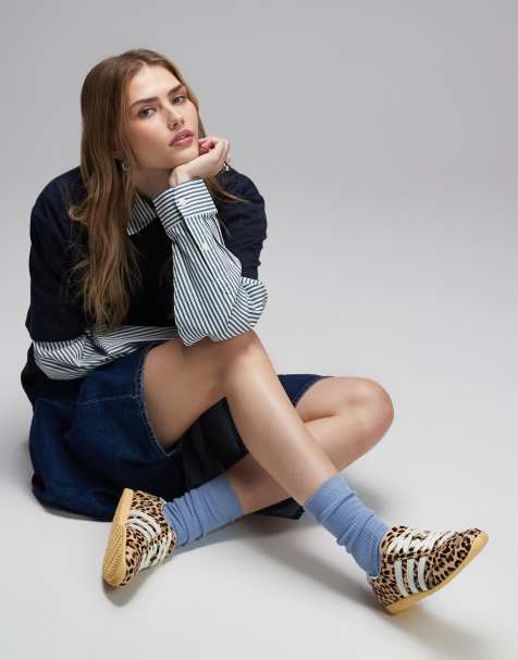 adidas Originals – Japan – Leopardmönstrade sneakers - view 1