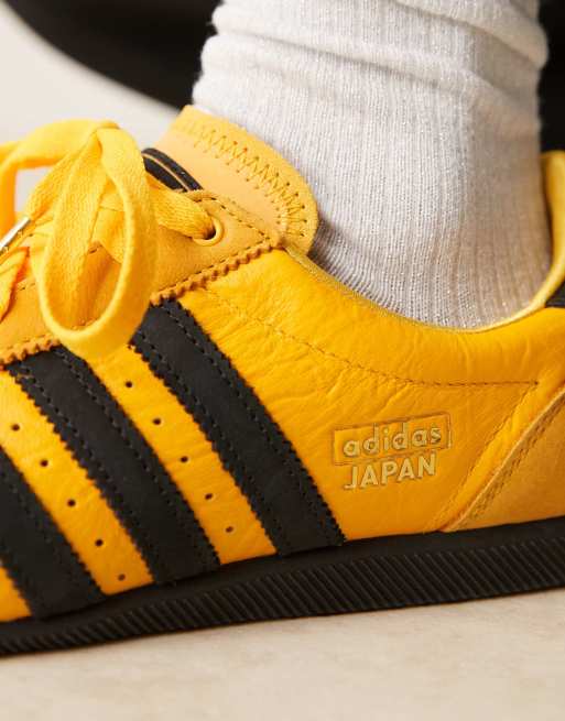 adidas Originals Japan low sneakers in yellow and black
