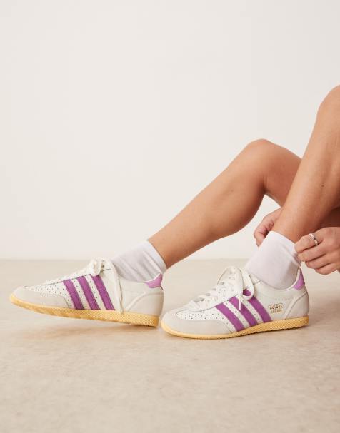 adidas Originals Japan shoes in off white / rich mauve / orang - view 1
