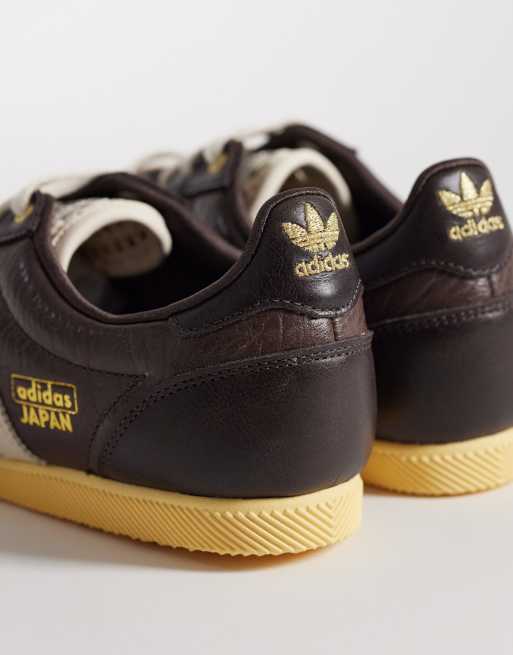 adidas Originals – Japan – Sneaker in Braun mit gehäkelter Zunge, 2 von 5