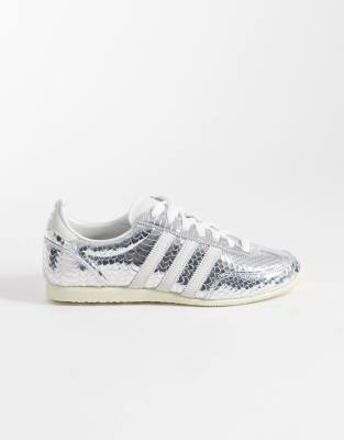 Originals - Japan - Sneaker in Metallic-Silber mit Krokomuster Silber 46