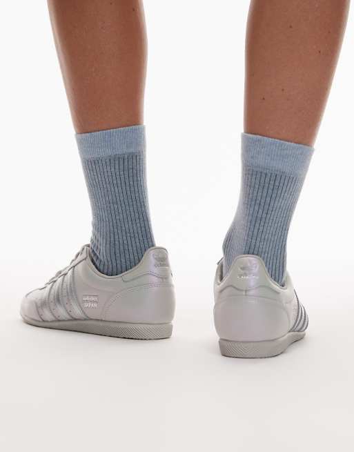 adidas Originals – Japan – Sneaker in perlmuttfarbenem Silber , 4 von 5