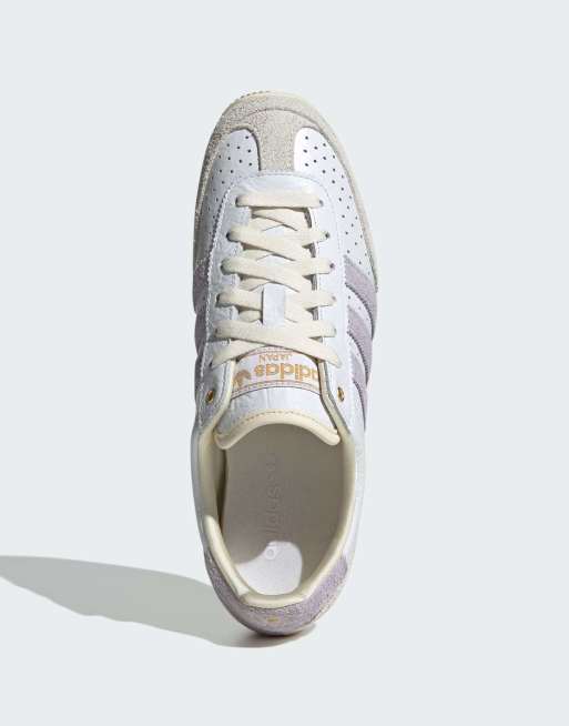 adidas Originals Japan Sneaker in Weiß und Silber, 3 von 6