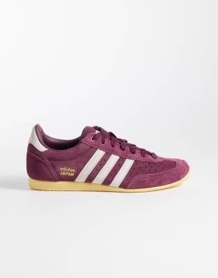 adidas Originals Japan sneakers in burgundy-Red