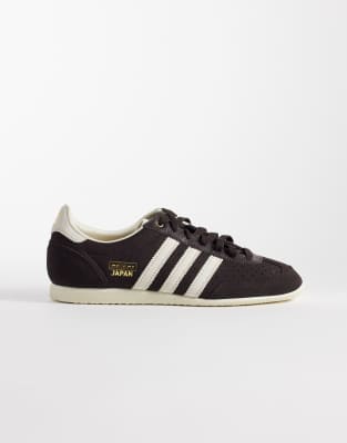 adidas Originals Japan trainers in brown and off white