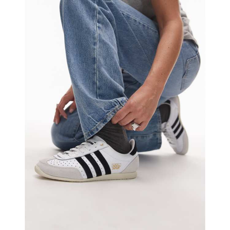 adidas Originals Japan trainers in white and black ASOS