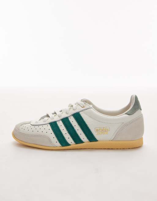 adidas Originals Japan trainers in white and green, 2 of 5