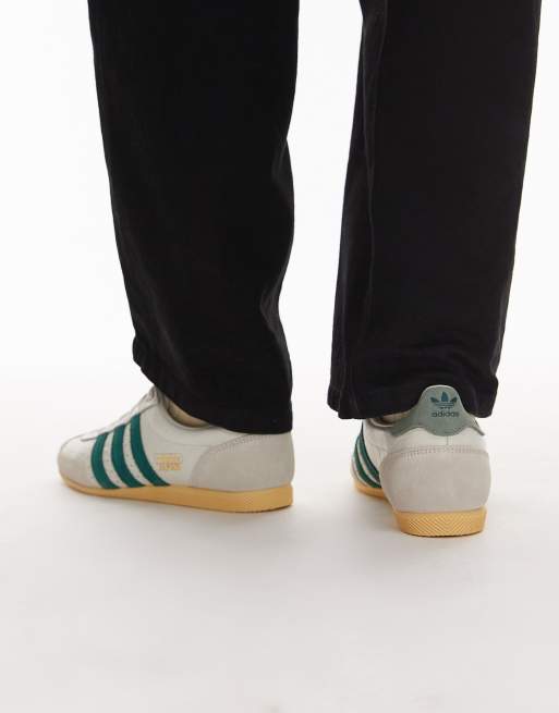 adidas Originals Japan trainers in white and green, 4 of 5