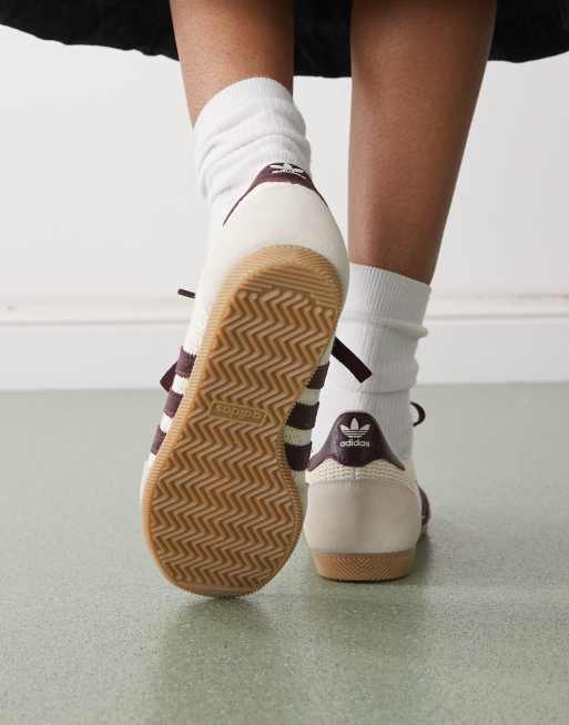 スニーカー adidas Japan DECON Burgundy Cream White JR5807 Shoes - Japan Decon Shoes - Burgundy | adidas Oman