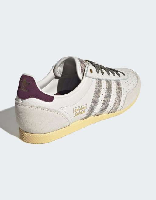 adidas Originals Japan x Liberty London Sneaker in Wollweiß, 4 von 5
