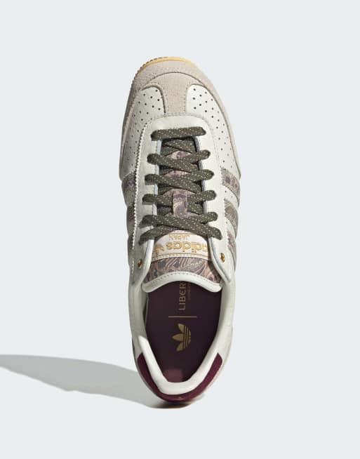 adidas Originals Japan x Liberty London Sneaker in Wollweiß, 5 von 5