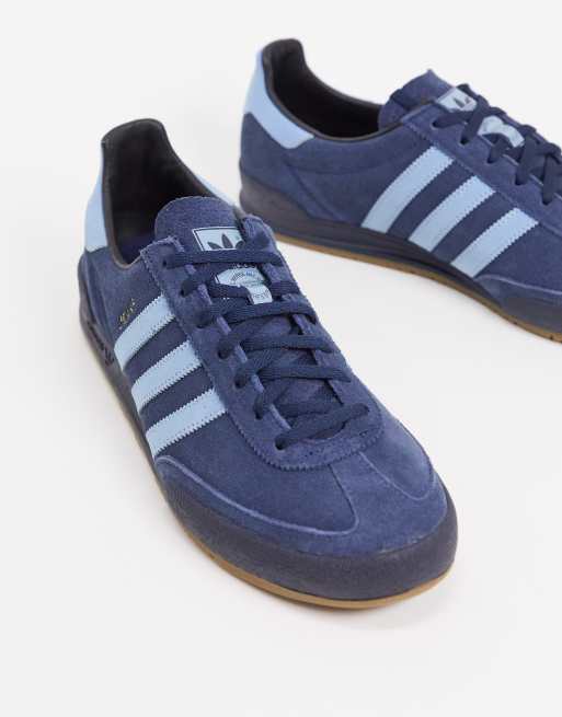 adidas Originals Jeans Baskets avec semelle en caoutchouc Bleu marine