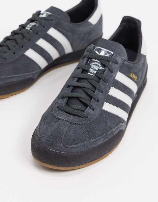 adidas Originals Jeans sneakers in gray with gum sole