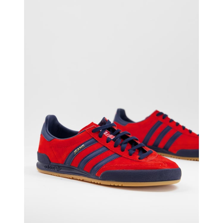 Adidas jeans sales shoes red