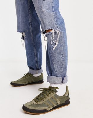 adidas Originals Jeans trainers in olive - ASOS Price Checker