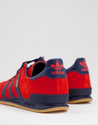 adidas trainers red and black
