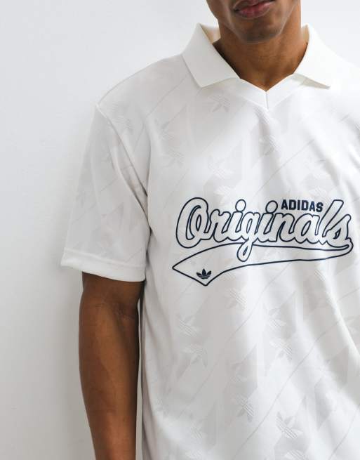 adidas Originals jersey jacquard blanc, 5 de 7