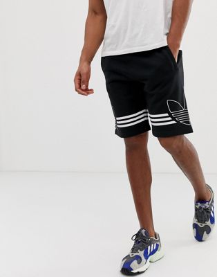 Jersey Shorts Trefoil Logo Black DU8135 