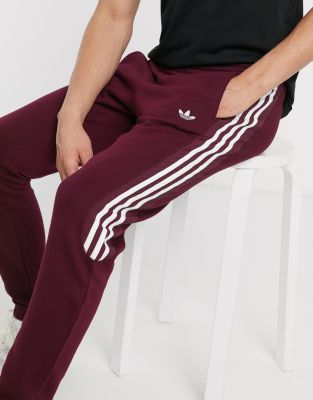 adidas joggers red stripes