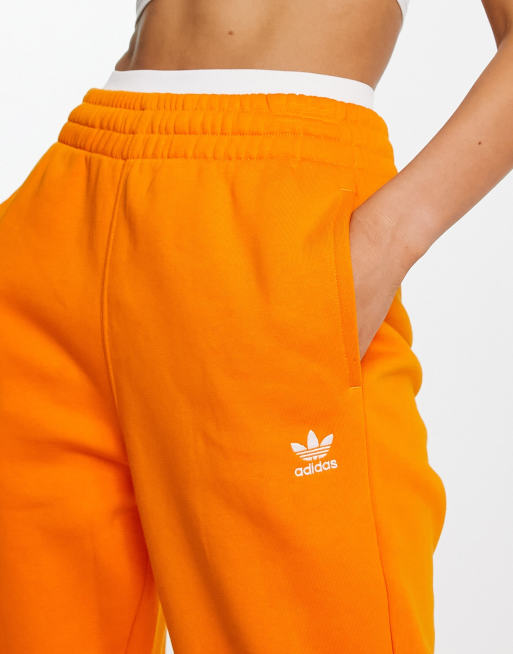 Bright cheap orange adidas