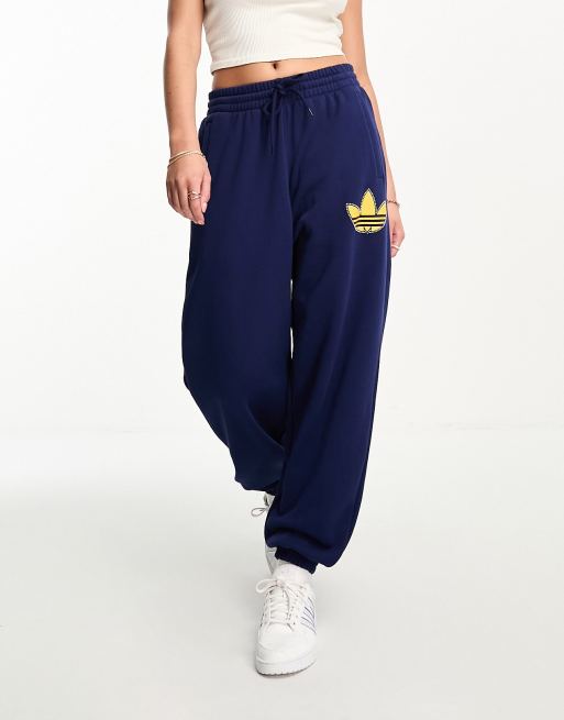 adidas Originals joggers in dark blue