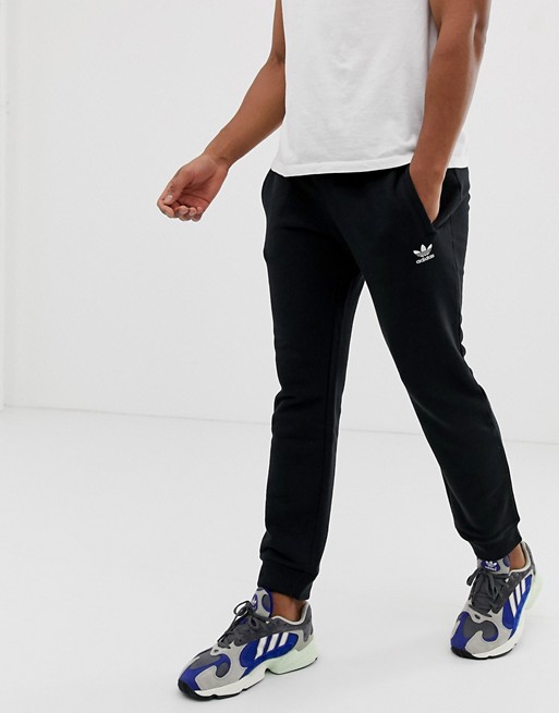 adidas Originals Joggers with logo Embroidery in black