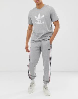 adidas outline joggers grey